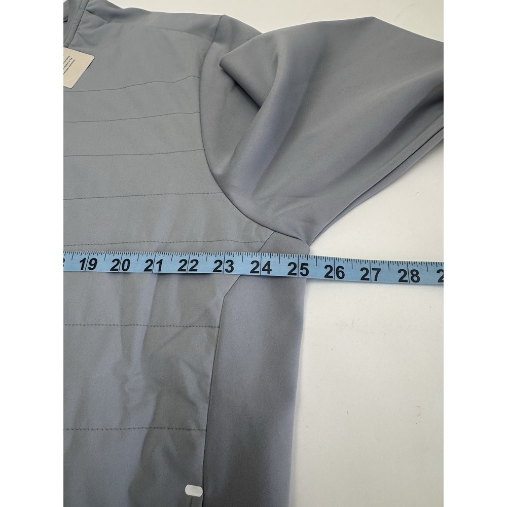 NWT Peter Millar Bond Elite Crewneck Golf Pullover Gale Gray Men's XL - Picture 11 of 13
